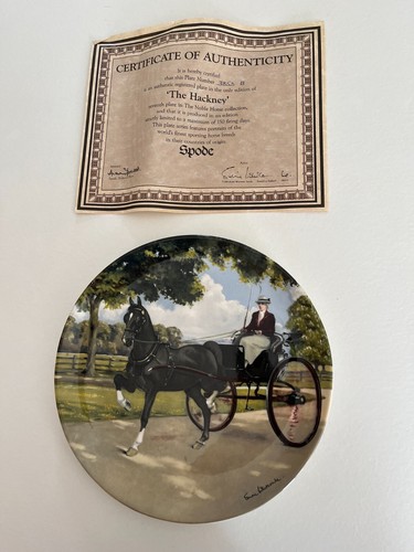 Noble horse plate - noble,