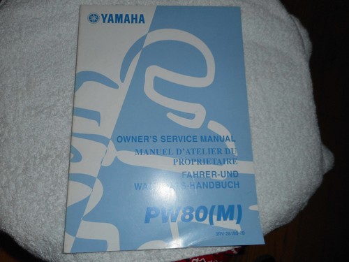 2000 yamaha pw80 - yamaha, service