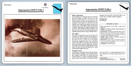 Supermarine swift - supermarine, f.mk