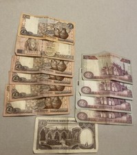 Old vintage bank notes - vintage, of