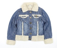 Next Girls Blue Denim Jacket