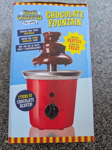 Fair ground chocolate fountain - fair,