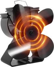 Hawcafu Fireplace Fan Stove
