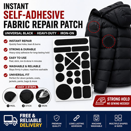 Self adhesive fabric repair - fabric,