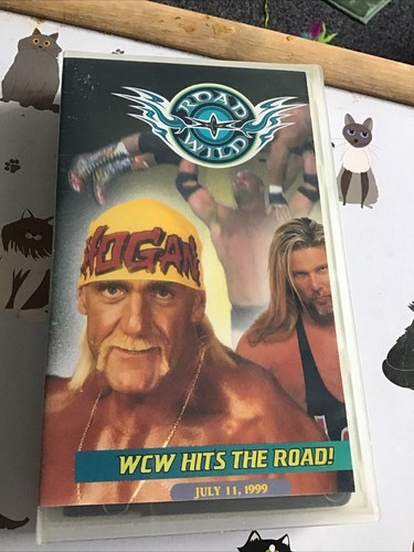 Wcw vhs road wild 1999 - wcw,