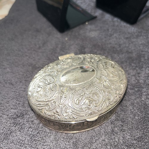 Silver plated trinket - plated,