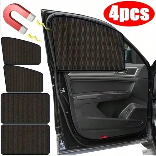 Magnetic car curtains - 4x,