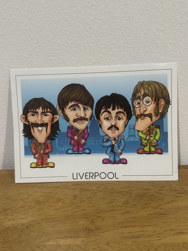 The beatles fab four cartoon - beatles,