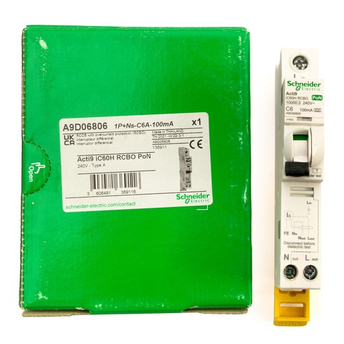 Schneider rcbo acti9 ic60h - acti9,