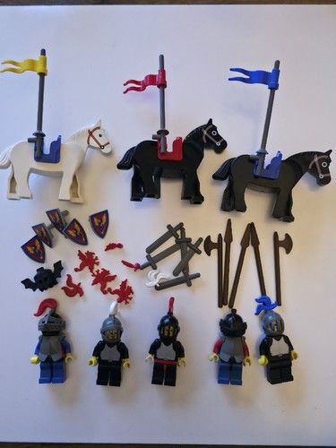 Vintage lego castle - castle, crusaders
