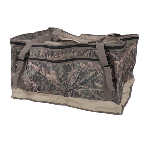 Duck decoy bag with - with, zipper
