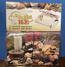 VINTAGE Hartin Recipe File