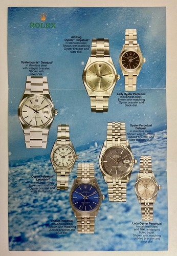 Rolex brochure 1980 - brochure, 1980’s