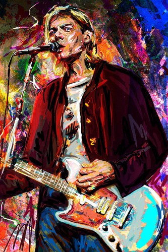 Kurt cobain art - kurt,