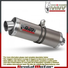 Mivv Exhaust Muffler Oval