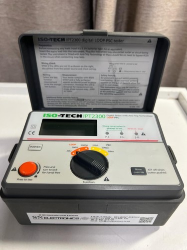Iso tech ipt2300 psc - ipt2300, loop
