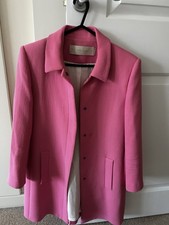 Zara Women's Bright Pink Coat