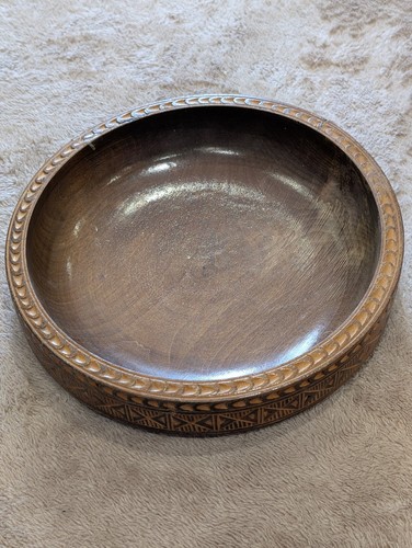 Vintage hand carved - vintage,, dark