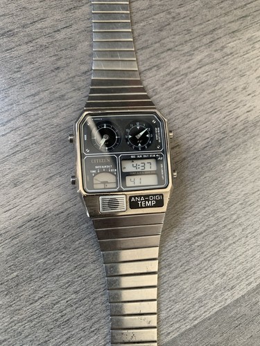 Vintage citizen ana - digi, temp