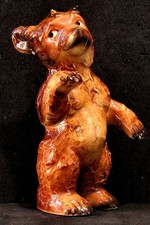 Goebel Porcelain Standing Teddy Bear Circa 1950's