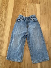 Boys Wide Leg Cropped Jeans Age 12/18 Months