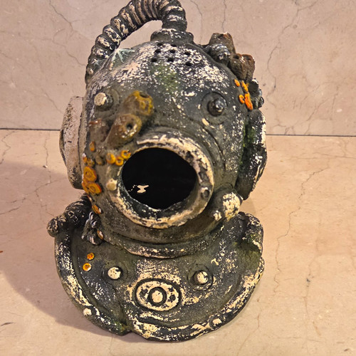 Scuba diver helmet aquarium - helmet,
