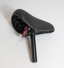 Kids Black Bike Saddle With Seat Post