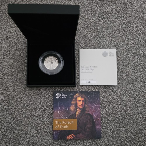 2017 sir isaac newton 50p - isaac,