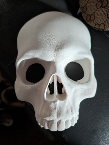 Half skull print wall art - half,