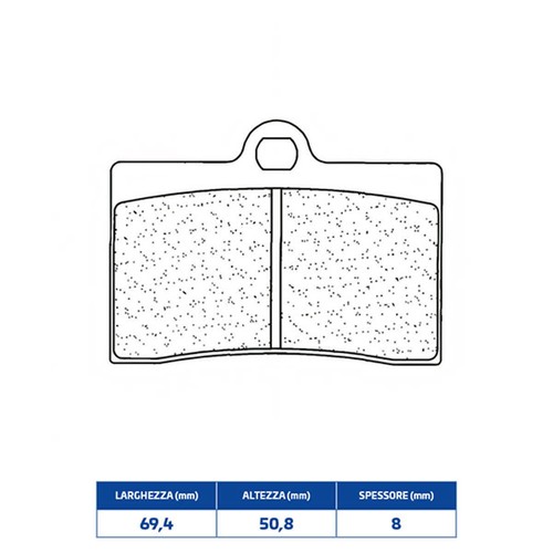 Brakes front sintered - sintered, brake