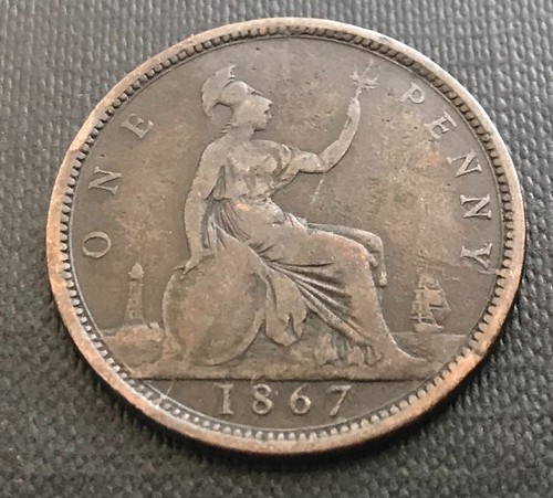 Decent grade 1867 queen - grade,