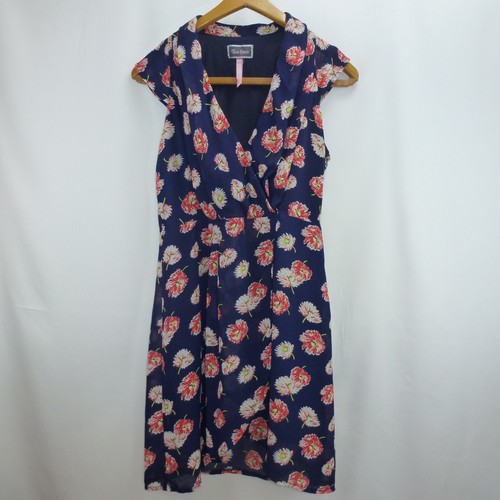 Womens lined dress red chilli - lined,