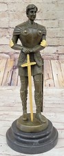 KNIGHT IN ARMOUR ON MARBLE