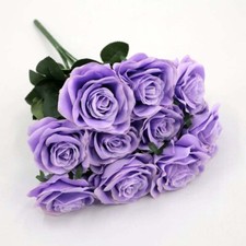 10 Heads Silk Rose Artificial