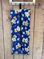 Fleece zip up bridle bags, lots of colours available 