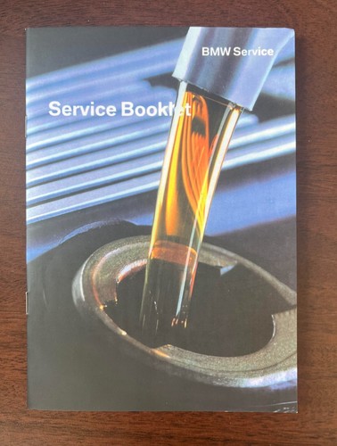 Genuine bmw service book for - bmw,