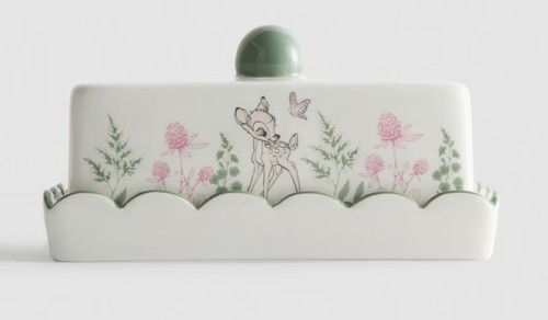 Disney bambi ceramic butter - disney,