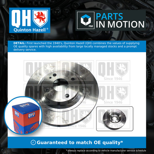 Brake discs pair - pair, fits