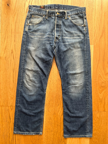 Lee 101b blue jeans men - 101b, men's