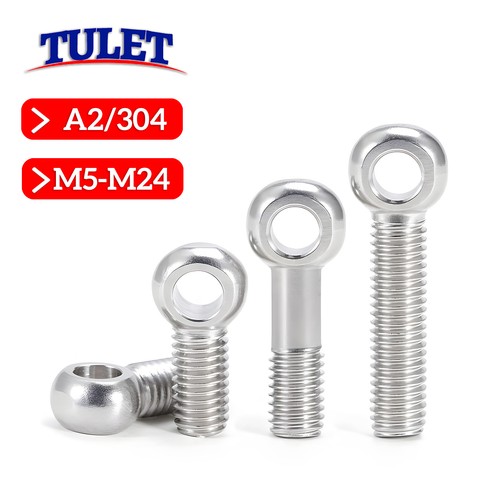 Forged eye bolts stainless - bolts,