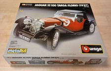 1/18 Burago Unmade Metal Kit, Jaguar SS100 Targa Florio, 1937, Part Built
