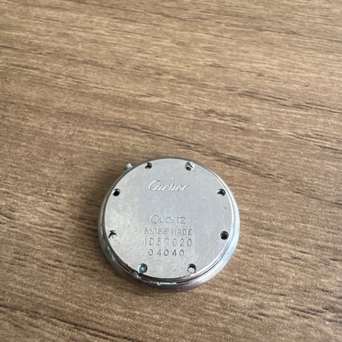 Cartier watch case back - cartier, case-back