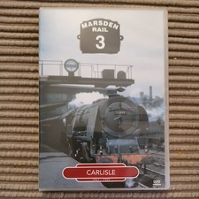 Marsden Rail DVD Volume 3: Carlisle- steam railway trains, CineRail Videoscene 
