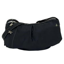 agnes b - Black Beige Nylon