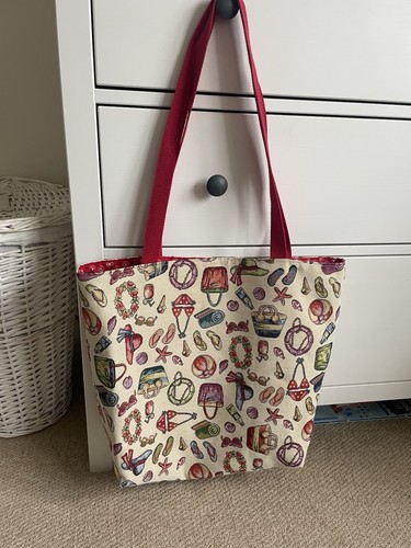 Beach bag tote large - tote,