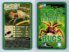 Two-Spotted Spider Mite - Bugs 2009 Top Trumps Card