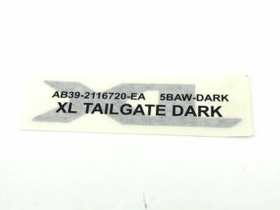 Genuine new ford rear - xl, decal