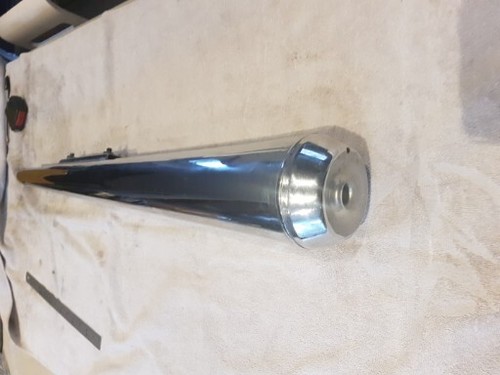 Kawasaki z250 exhaust new - exhaust,