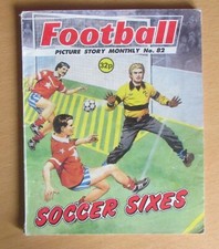 FOOTBALL PICTURE STORY MONTHLY No. 82 ~ 1989 COMIC BOOK ~ PAT BONNER