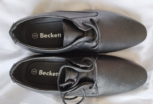 Beckett black shoes - for, boys
